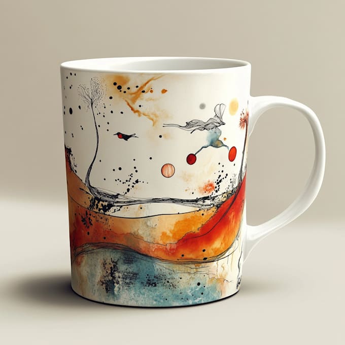 design custom coffee mug designs for pod business