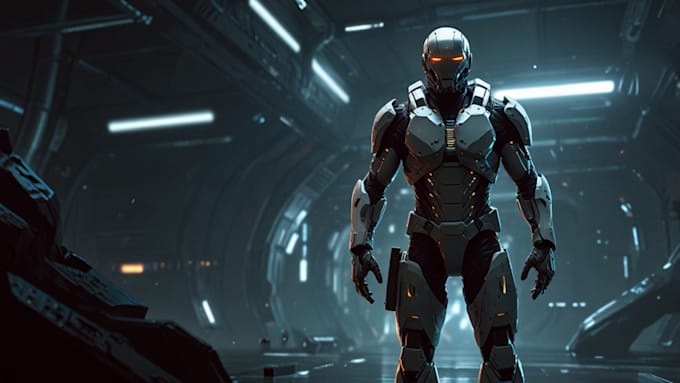 create sci fi illustrations
