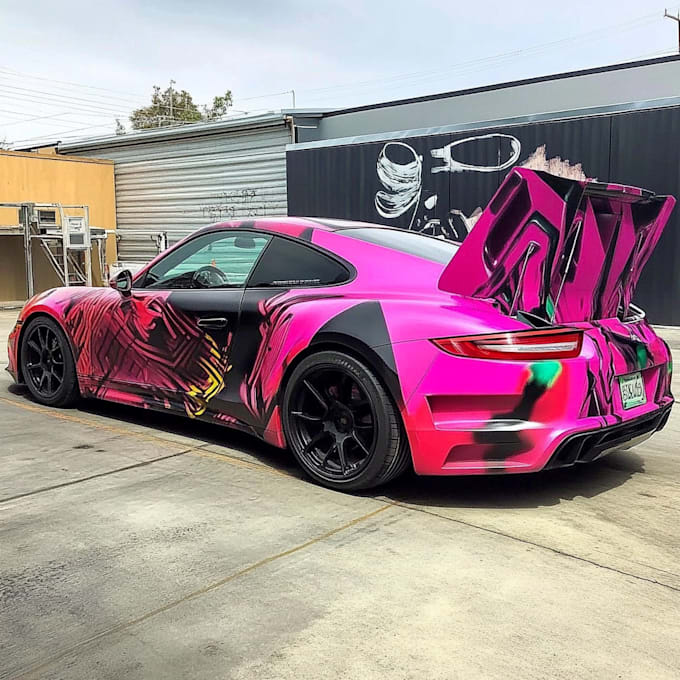van wrap design, car wrap design, truck wrap design
