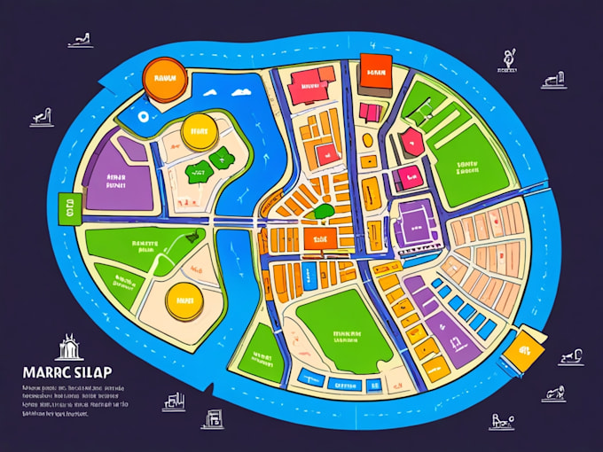 Create vector map city map site - Create Vector Map City Map Site Map Event Map In Illustrator 