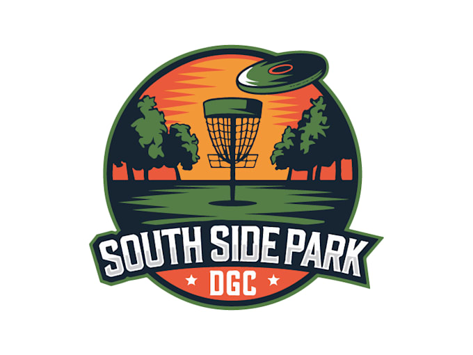 create awesome and gorgeous disc golf logo design