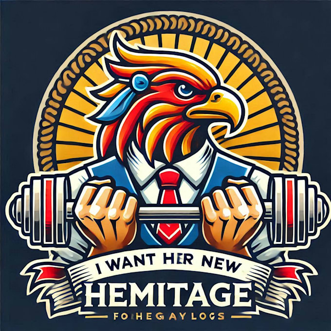 do make heritage mascot logo design with 1 day delivery