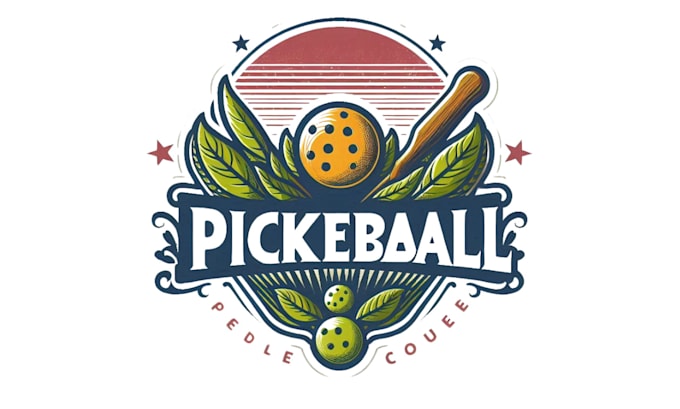 design excellent pickleball logo