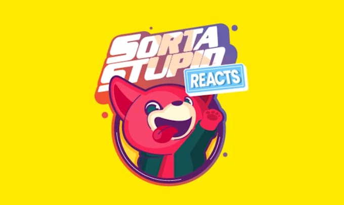 do a funny cool crazy cartoon logo