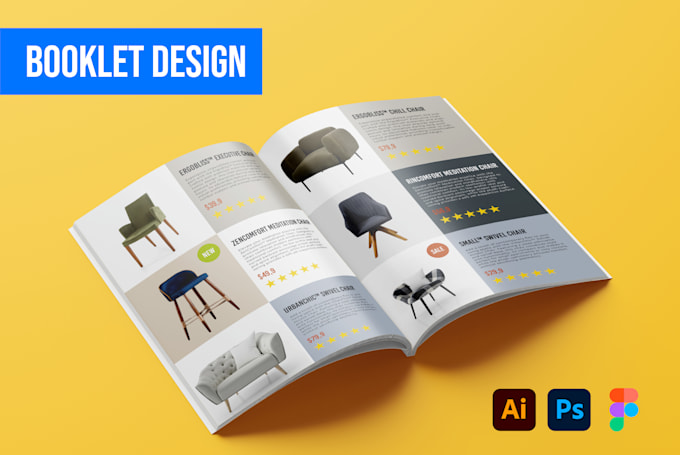 design modern product catalog for b2b or ecommerce brands