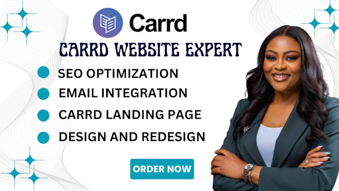 design carrd website redesign carrd website card website landing page wordpress