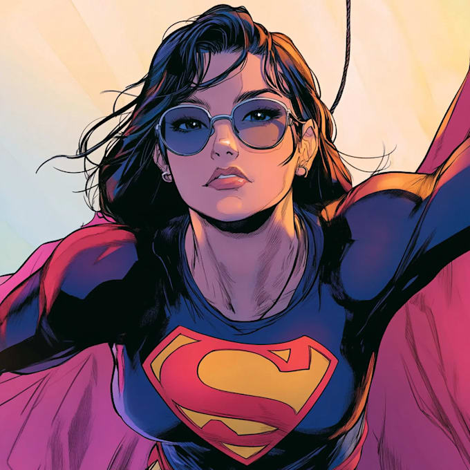 do comic book illustration for your comic or webtoon