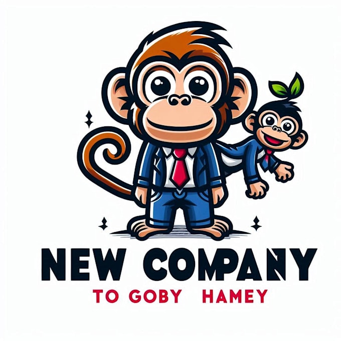 do make monkey mascot logo design with unlimited review