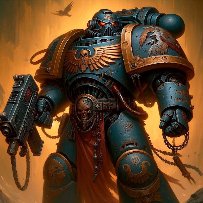 do your warhammer 40k character