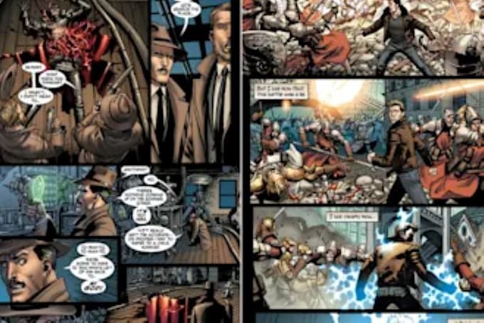 do comic book art and comic book illustration
