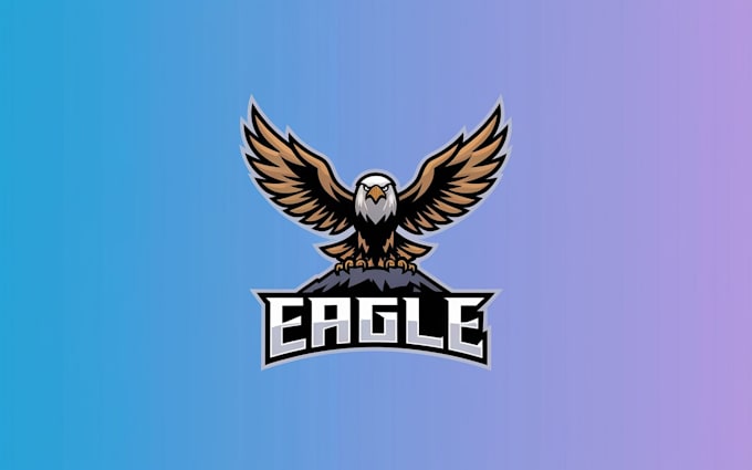 do wonderful eagle mascot logo design with express delivery