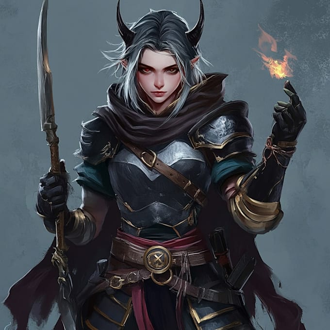 make gaming style game character art