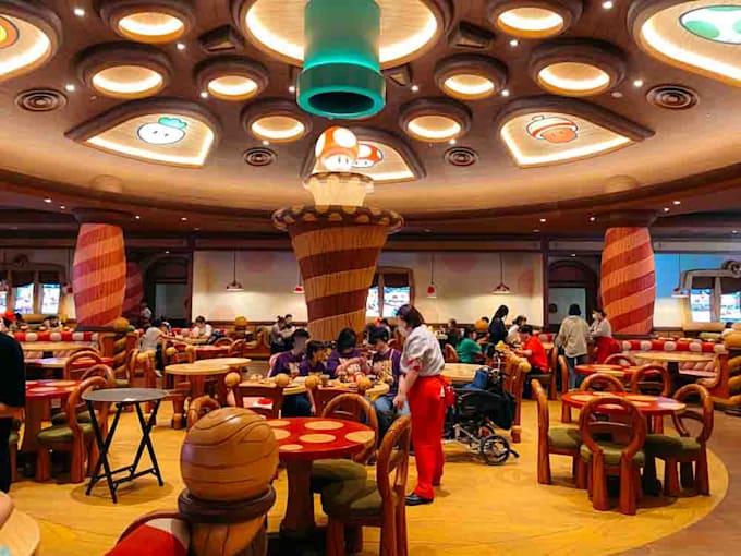 help you book a reservation at mario cafe in universal studios osaka