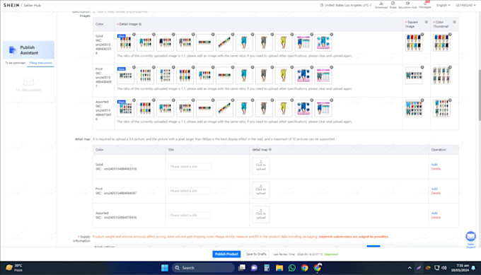 create shein SEO product listings with optimization