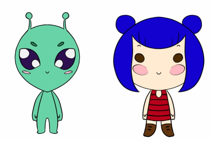 Draw You As A Cute Character By Itzelspixels See more of draw so cute on facebook. draw you as a cute character by