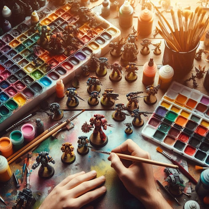 create your warhammer 40k art