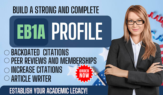 do article writing and publishing for eb1 visa and google scholar citations