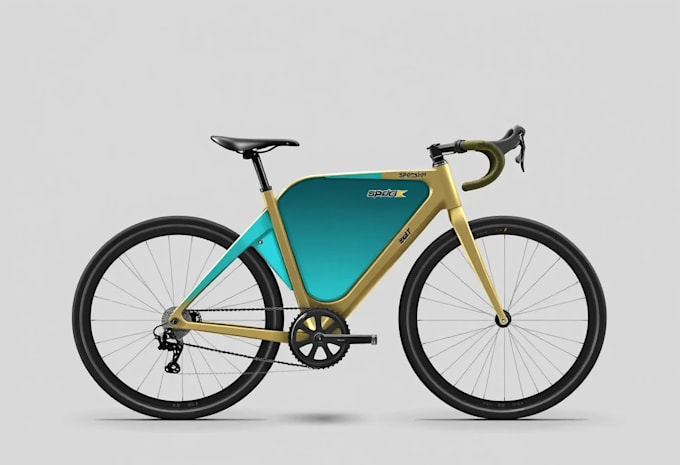design bike design, sci fi illustration