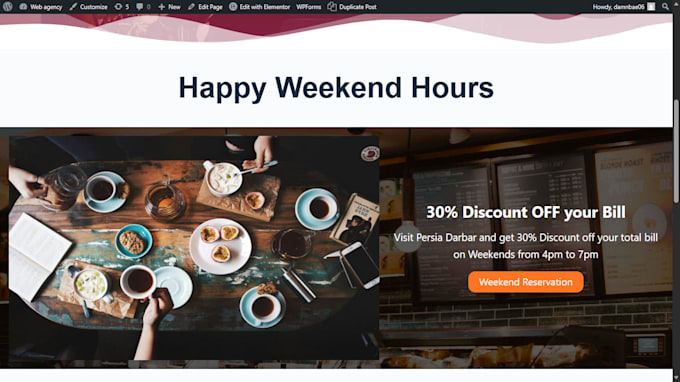 design an affordable basic wordpress website, basic website