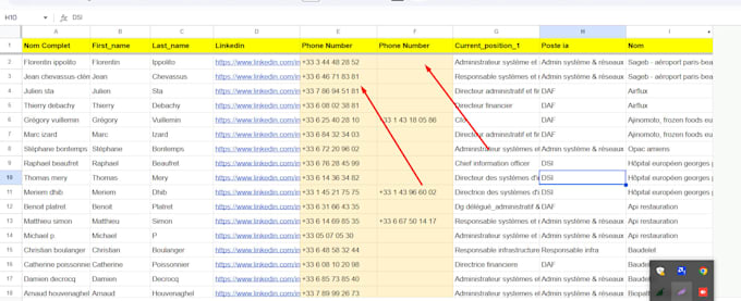 provide b2b lead generation with direct phone number