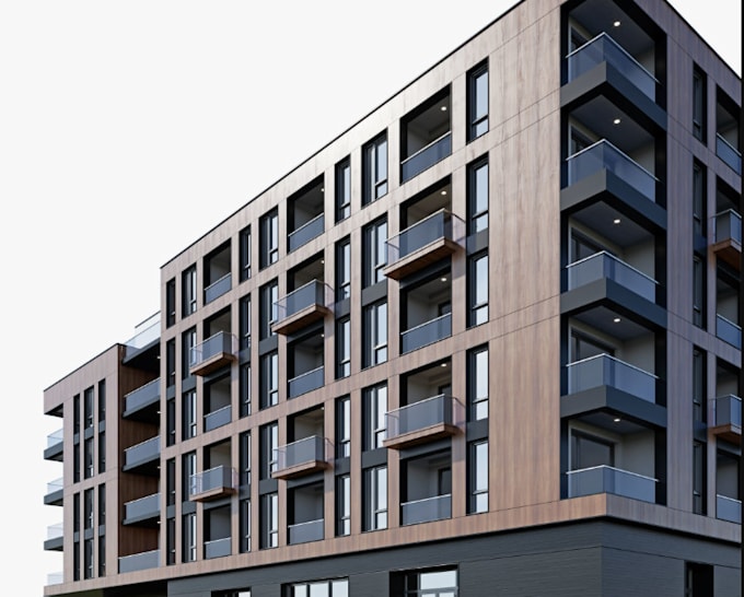 craft 3d skyscraper building, rendering, landscape, city environment design, cgi