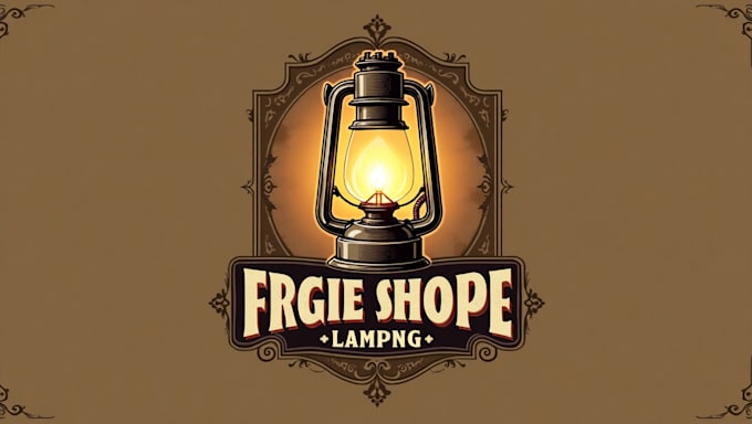 create outstanding old oil lamp logo with express delivery