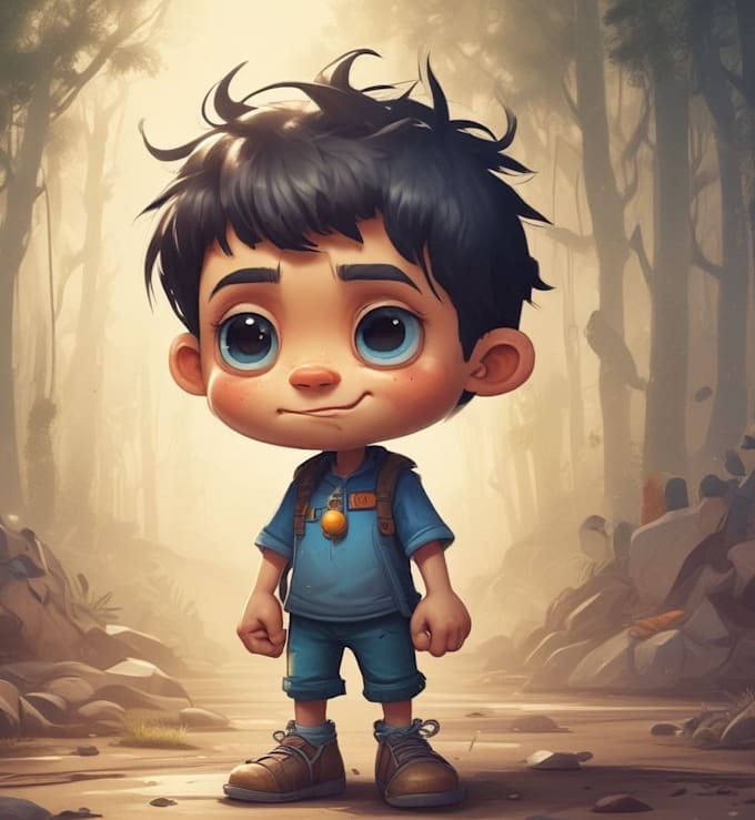 design original cartoon character