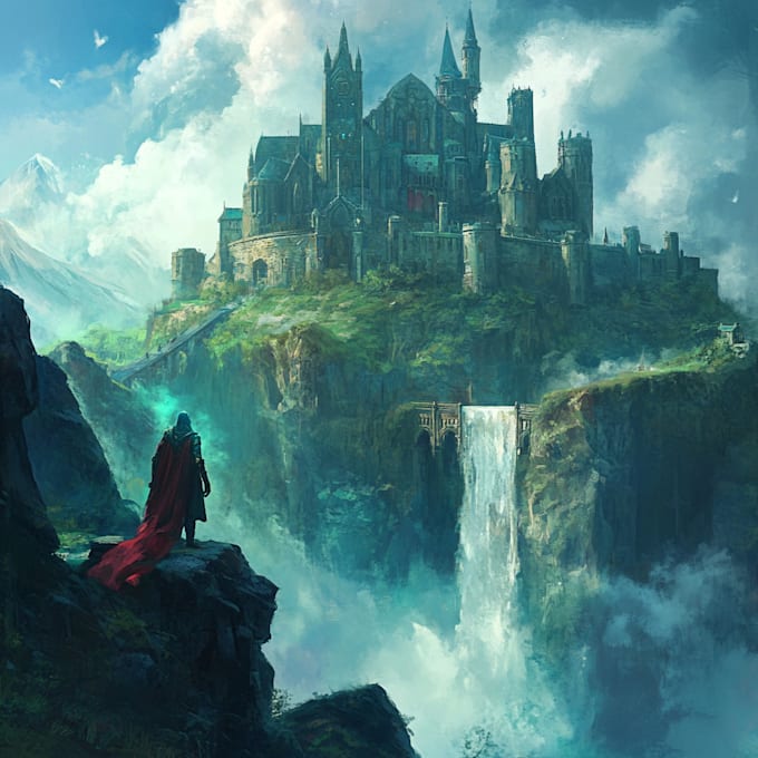do epic fantasy illustration