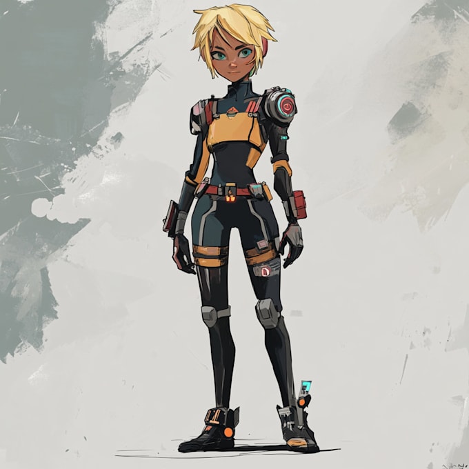 do sci fi and fantasy scene concept art illustrations