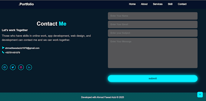design your portfolio now