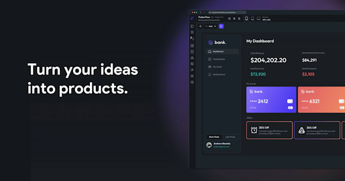 do flutterflow app development, mobile app development