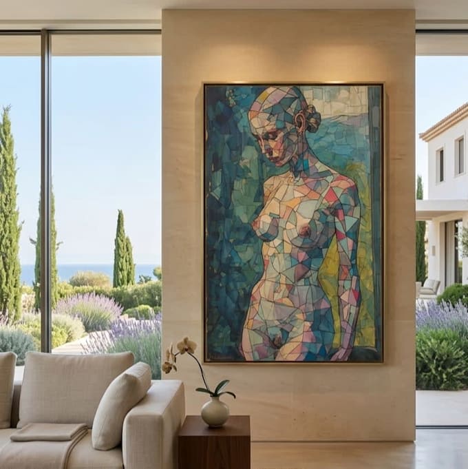design luxury modern mosaic art for your home decor