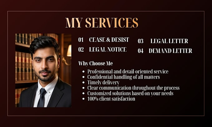 draft your will and testimonials as a licensed lawyer