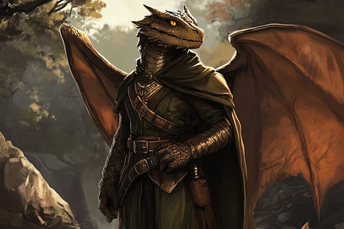 draw any fantasy character that you want