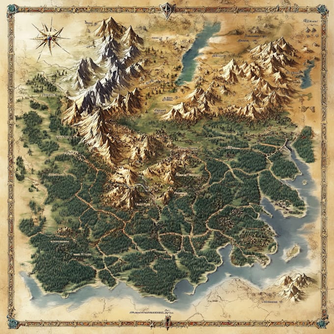 make realistic fantasy maps for your worldbuilding projects