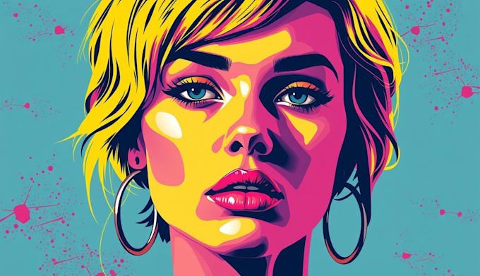 make an amazing wpap pop art for you