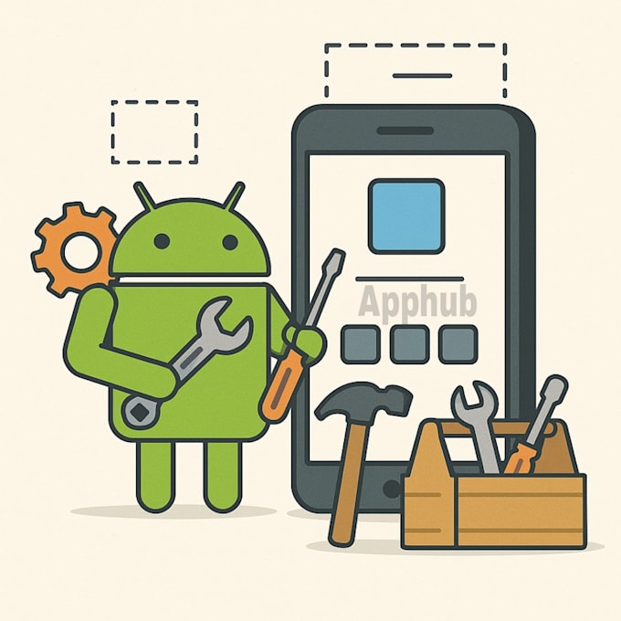 reskin your android app with a custom name and logo