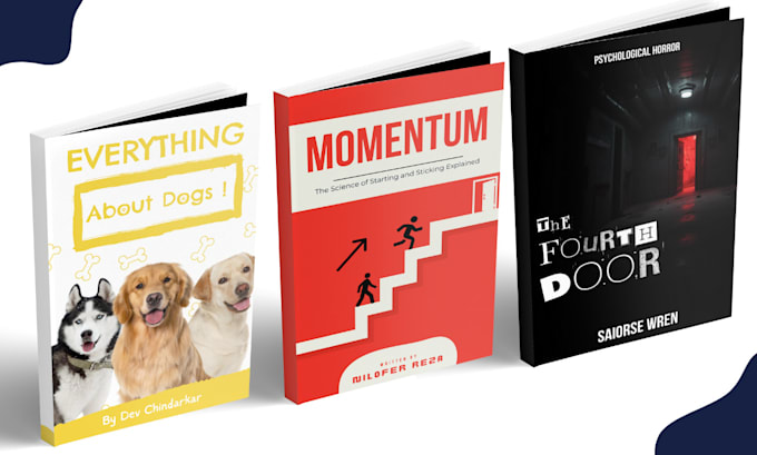 make a professional book cover for your book