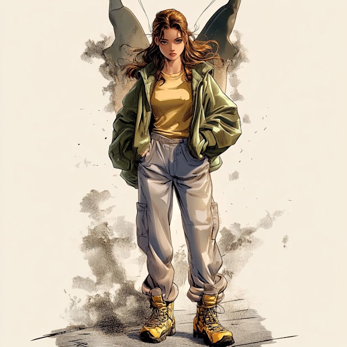 do comic manga book illustration