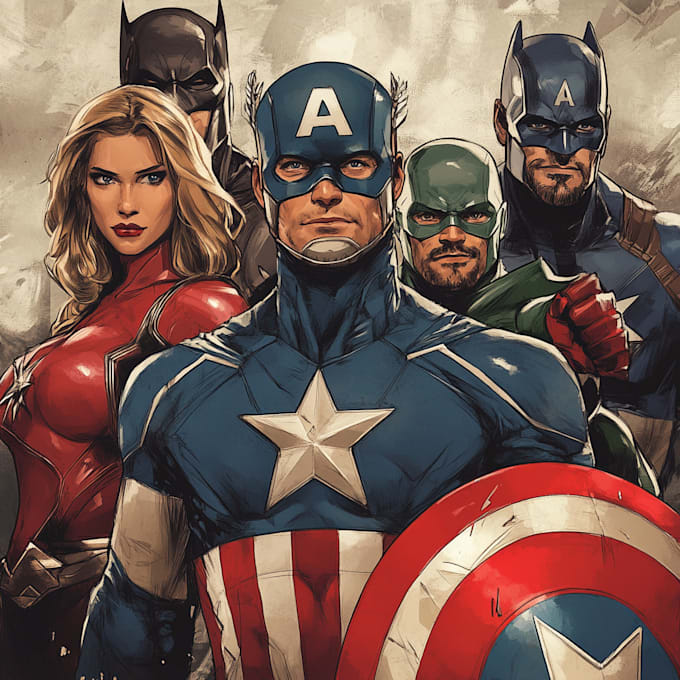 do  custom comic book art and illustrations for comic