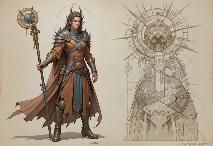 paint realistic or fantasy character art