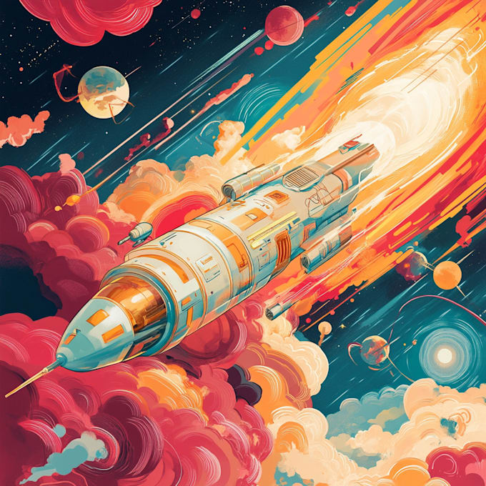 Create vehicle and sci fi spaceship concept art for you by Srulzat | Fiverr