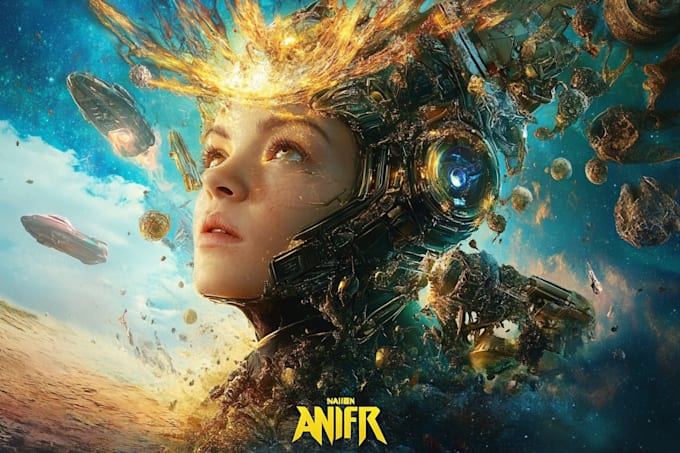 draw sci fi illustration and sci fi art