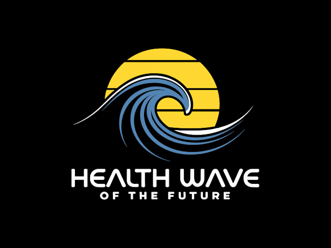 design unique wave logo for your brand