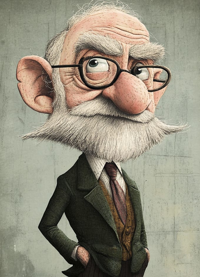 create a political or satirical cartoon