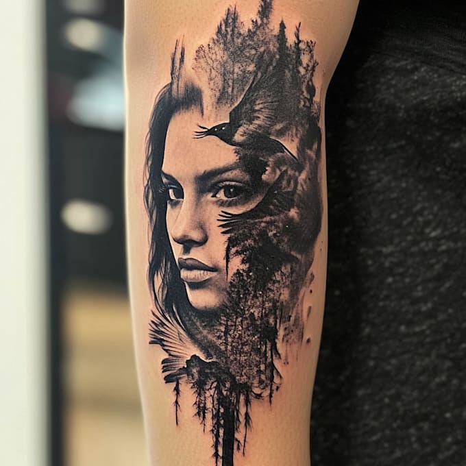 design custom ornamental tattoo for you