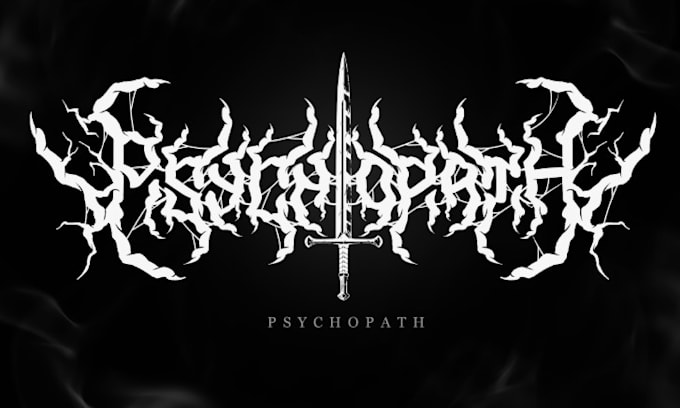 do black, slamming, brutal, death metal logo