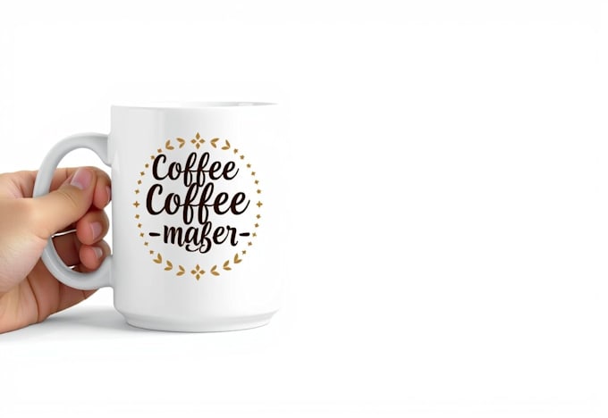 create a custom coffee mug design for you