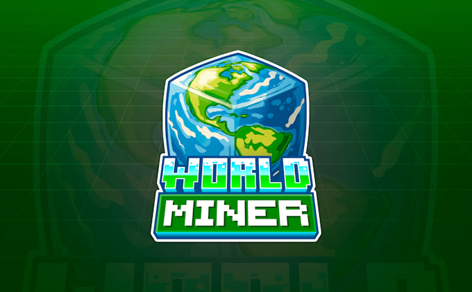 design a logo for minecraft servers or players