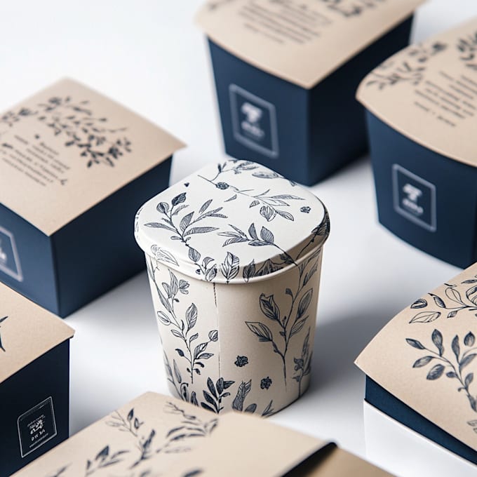 Create label and box packaging design by Lakedrawarr | Fiverr